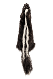 Dakotaline® Tanned Skunk Pelt | Premium Fur Pelt for Home, Lodge & Cabin Décor