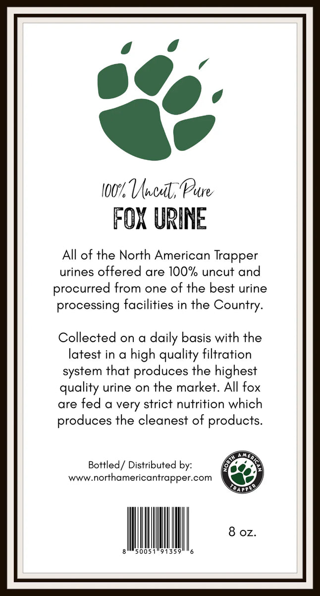 FOX URINE ~ 100% Uncut, Pure – DAKOTALINE