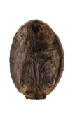 Dakotaline® Tanned Beaver Pelt | Premium Fur Pelt for Home, Lodge & Cabin Décor