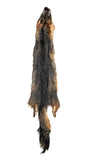 Dakotaline® Tanned Grey Fox Pelt | Premium Fur Pelt for Home, Lodge & Cabin Décor