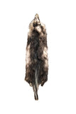 Dakotaline® Tanned Opossum Pelt | Premium Fur Pelt for Home, Lodge & Cabin Décor